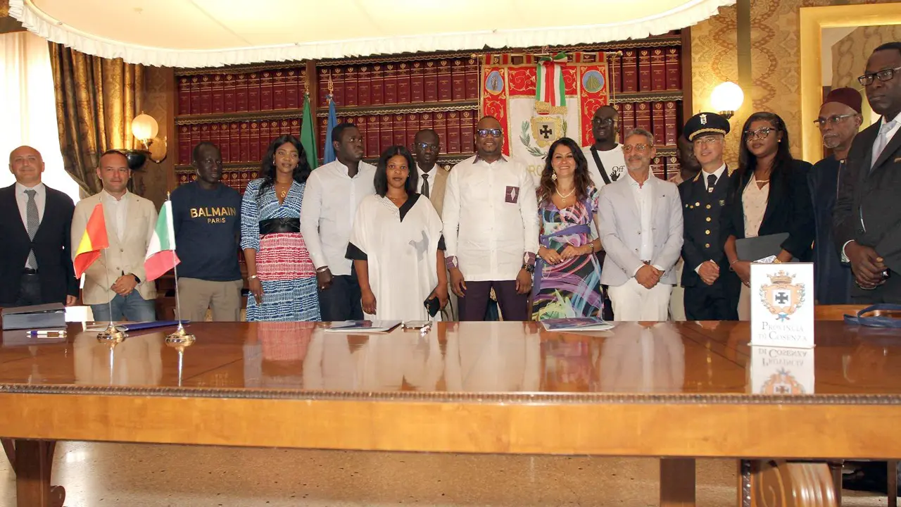 Provincia di Cosenza, sottoscritto un patto con il Dipartimento del Kaolach (Senegal)