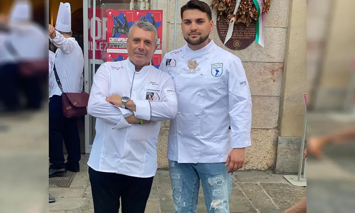 Il pasticcere rendese Manuel Turco al concorso nazionale di Colombe artigianali