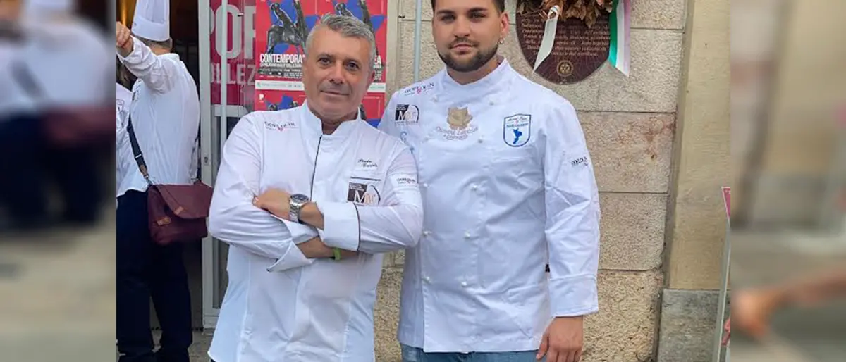 Il pasticcere rendese Manuel Turco al concorso nazionale di Colombe artigianali