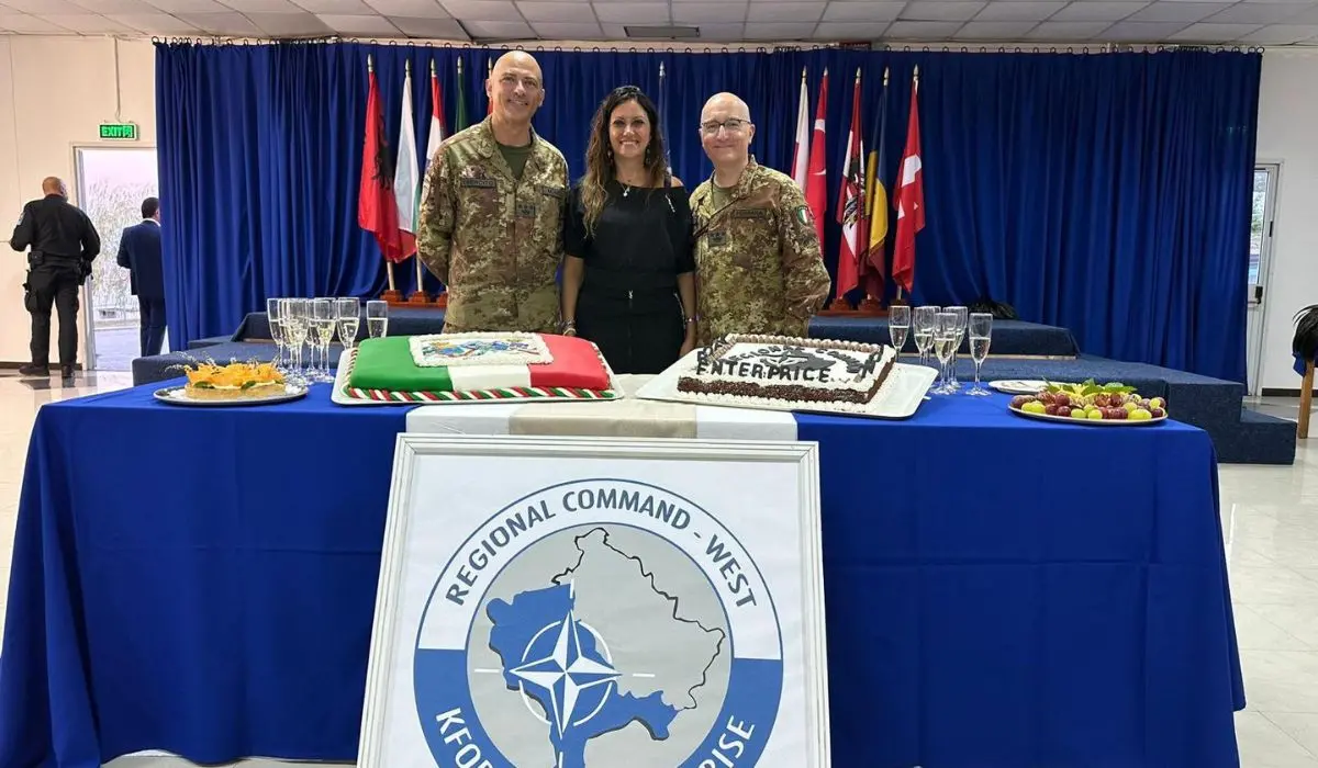 Bersaglieri cosentini in missione nel Kosovo, il saluto di Rosaria Succurro