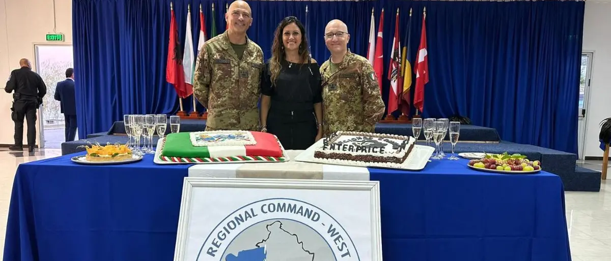 Bersaglieri cosentini in missione nel Kosovo, il saluto di Rosaria Succurro