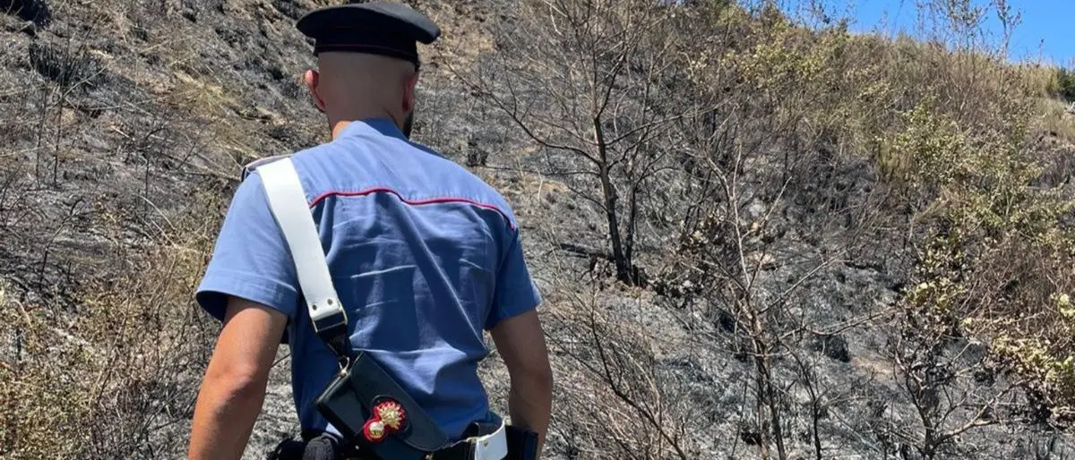 Cleto, sorpreso ad appiccare un incendio. I carabinieri lo arrestano
