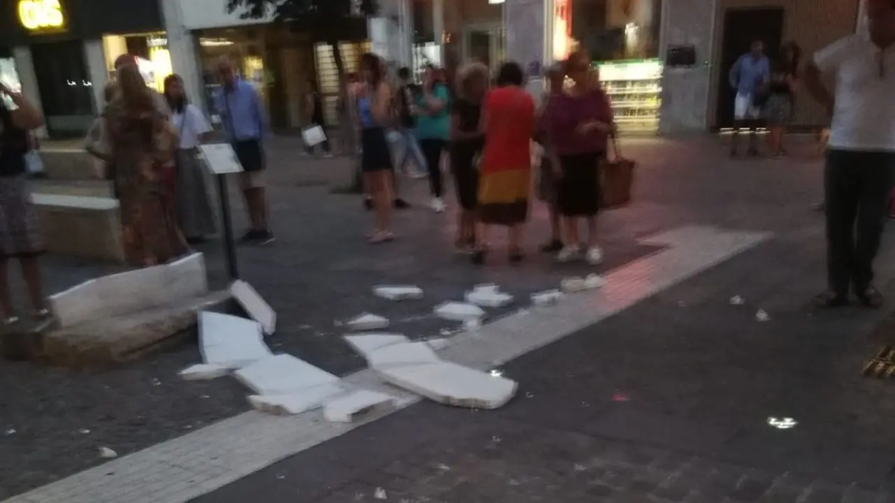 La caduta delle colonne di Sosno a Cosenza: provvedimenti in vista