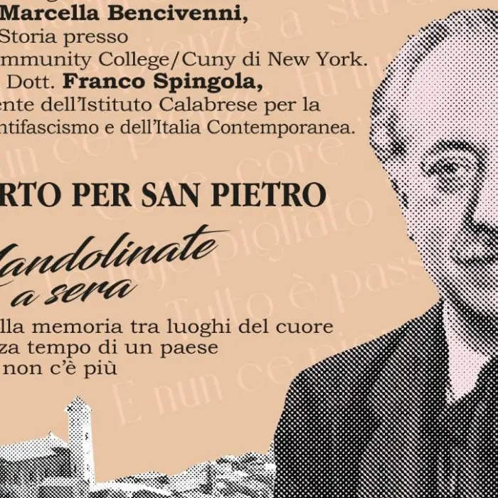 San Pietro in Guarano ricorda l'intellettuale italo-americano Alessandro Sisca