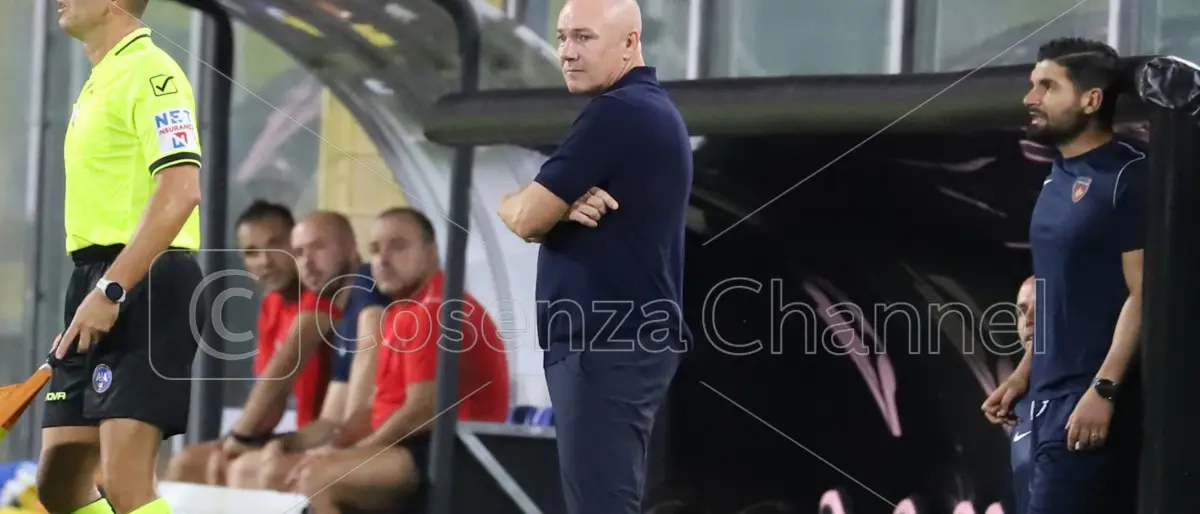 Alvini: «Pareggio giusto. Ma il Cosenza poteva anche portarla a casa»