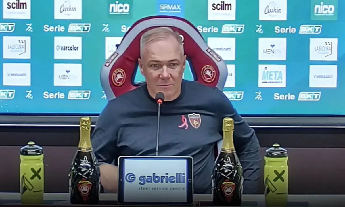 Alvini: «Per il Cosenza è un punto significativo. Ma ora già testa alla prossima»