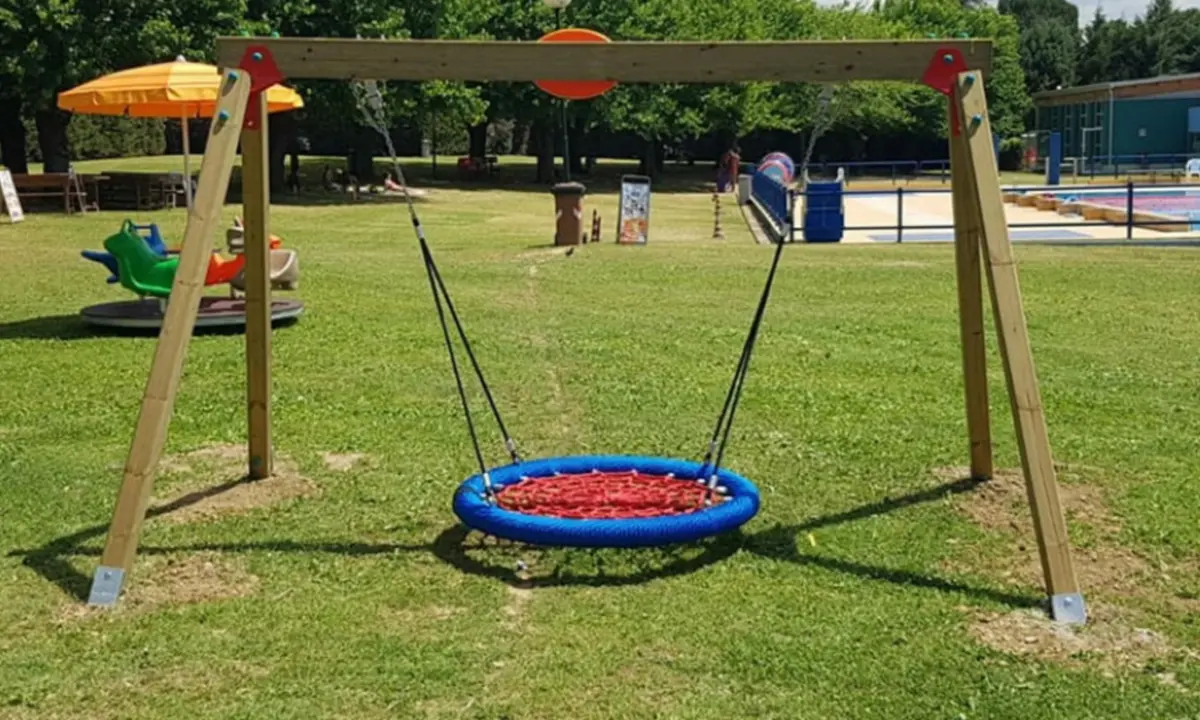 Rende, un'area giochi inclusiva all'interno del Chiappetta Sport Village
