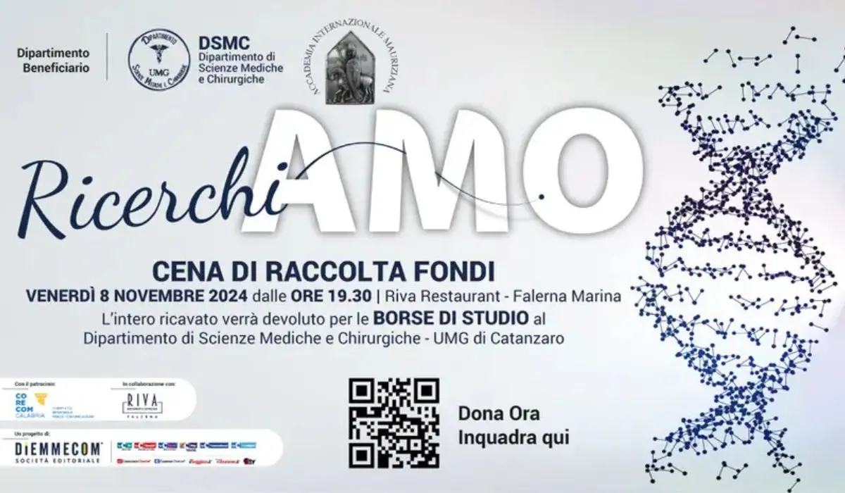 Diemmecom e Accademia internazionale mauriziana in campo a sostegno della ricerca scientifica dell’Umg di Catanzaro