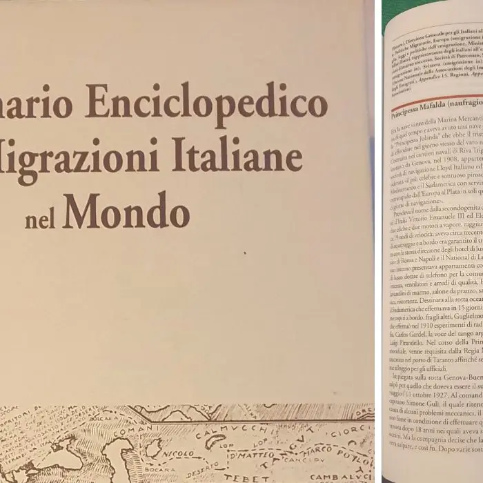 Pasquale Guaglianone fra gli autori del dizionario Enciclopedico delle migrazioni italiane nel mondo