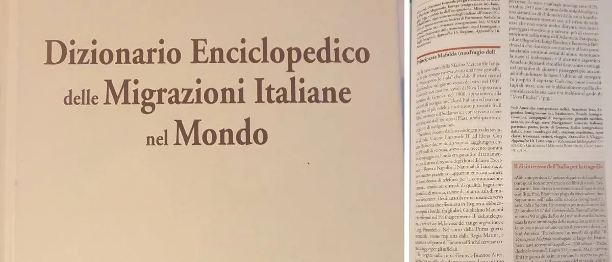 Pasquale Guaglianone fra gli autori del dizionario Enciclopedico delle migrazioni italiane nel mondo