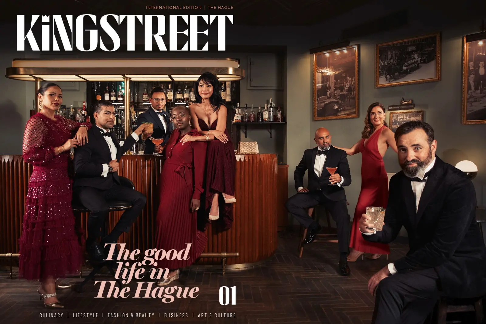 G.B. Spadafora in cover sul numero internazionale del magazine Kingstreet