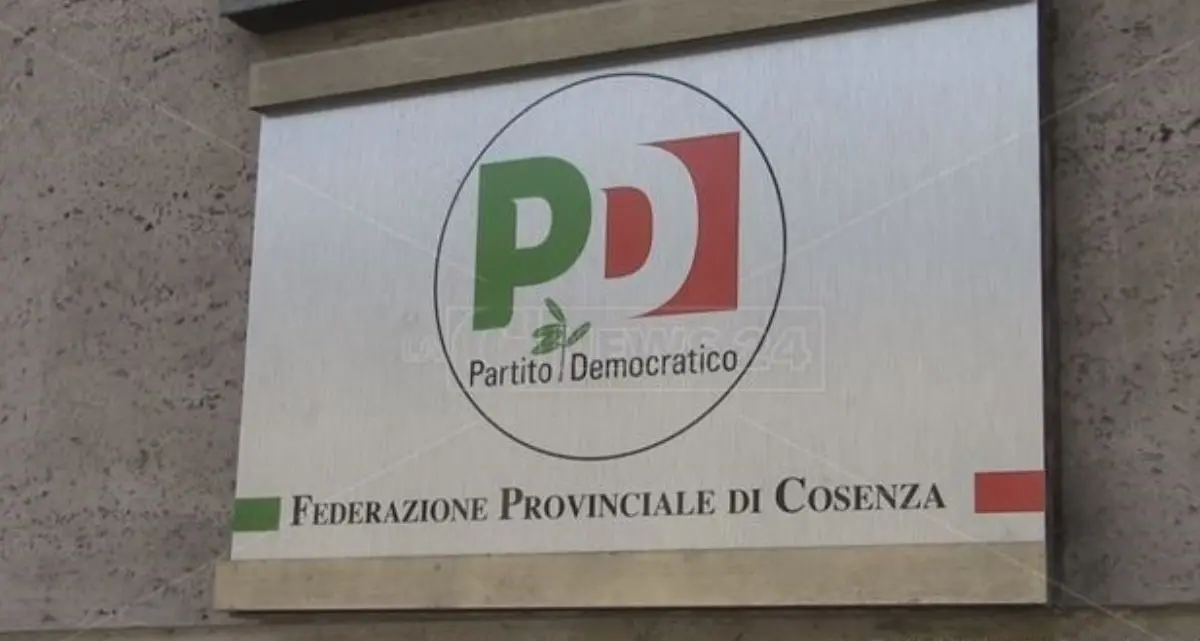 Sembra la DC, ma potrebbe essere il PD di Cosenza\n