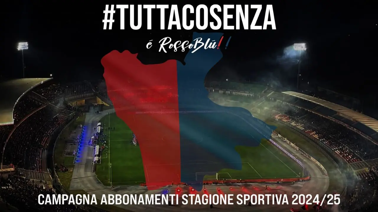 Cosenza Calcio, campagna abbonamenti col freno tirato: sottoscritte appena mille tessere