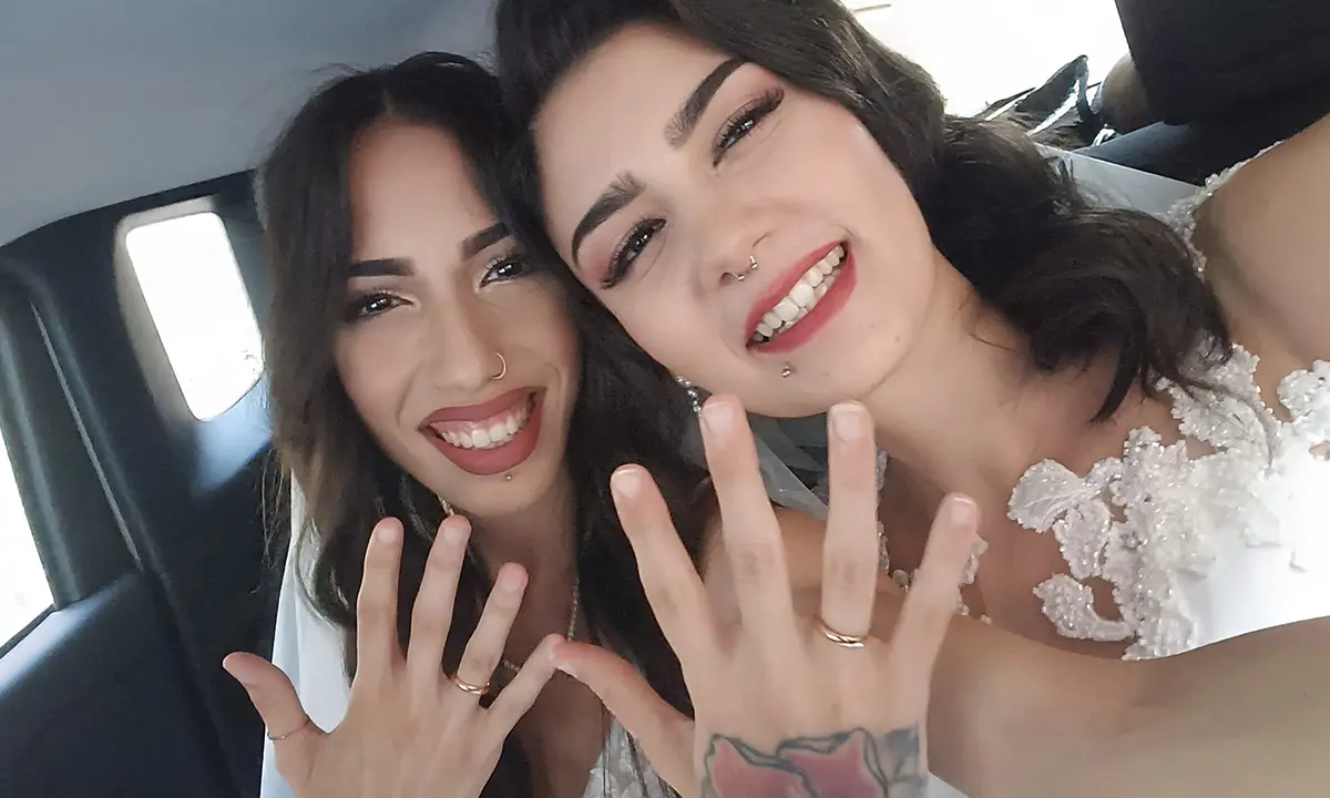 San Marco Argentano, l'amore eterno tra Jessica e Sara: «Cinque anni da sogno»
