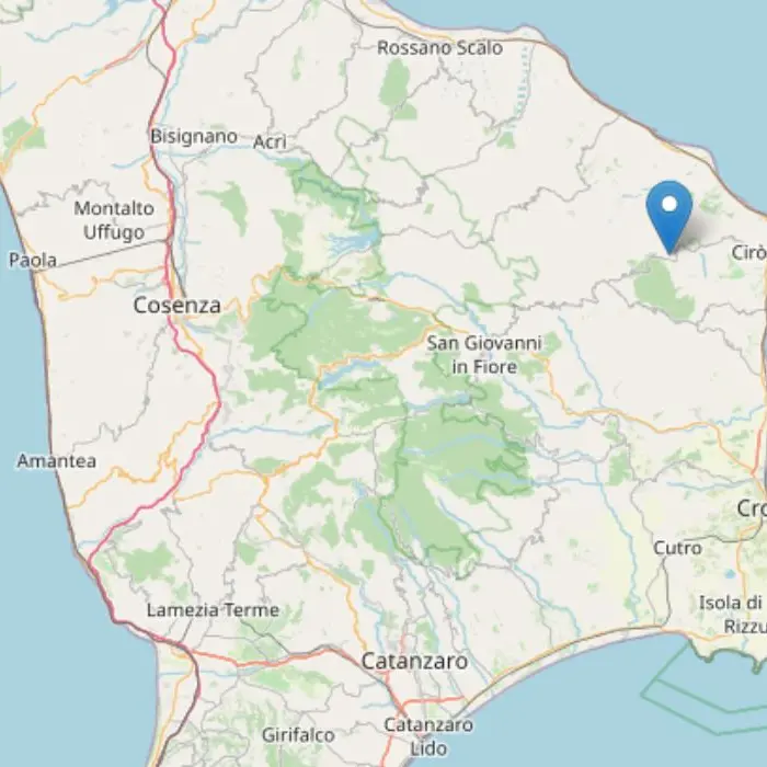 Terremoto in Calabria, sciame sismico tra Cirò, Carfizzi e Umbriatico: registrate numerose scosse - LIVE