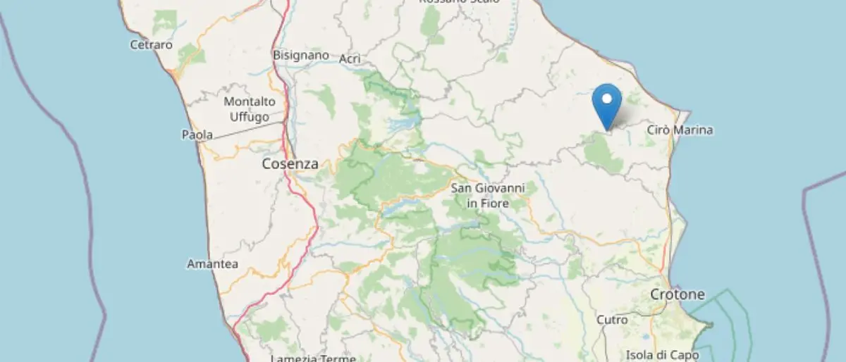 Terremoto in Calabria, sciame sismico tra Cirò, Carfizzi e Umbriatico: registrate numerose scosse - LIVE