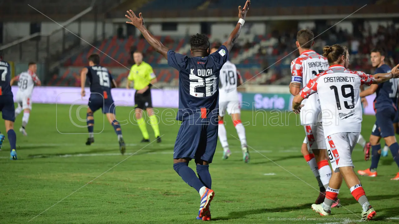 Cosenza Calcio, a Cremona senza tre titolari (ma con un nuovo acquisto)