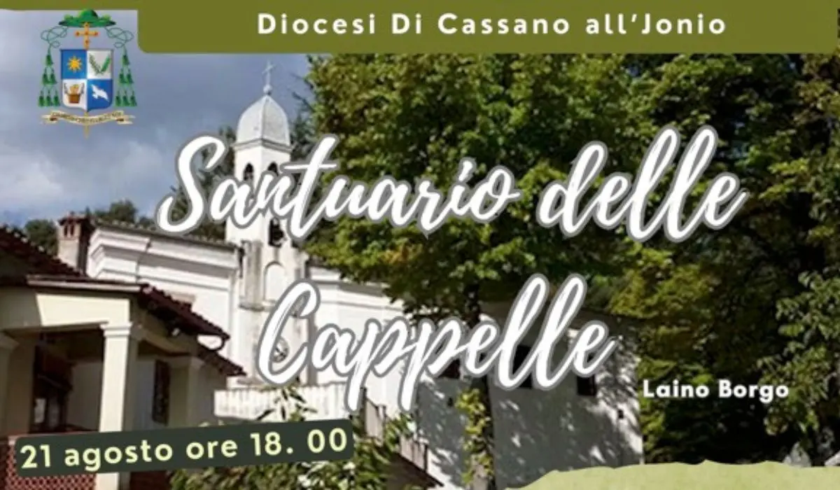 Laino Borgo, il Patriarca di Gerusalemme in visita al Santuario delle Cappelle