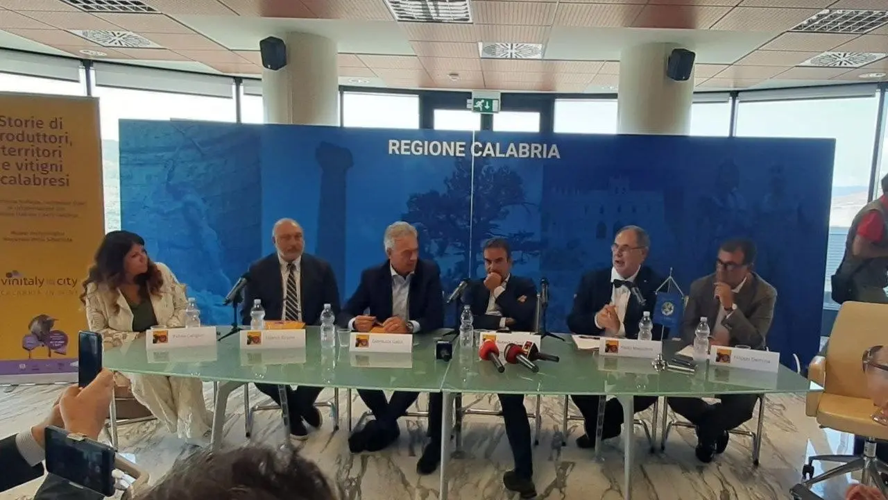 Vinitaly and the City a Sibari, Occhiuto e Gallo presentano l'evento in Cittadella