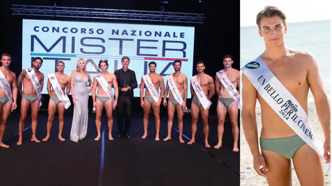 Mister Italia 2024, il cosentino Davide Mandarino è il nuovo \"Bello per il cinema\"