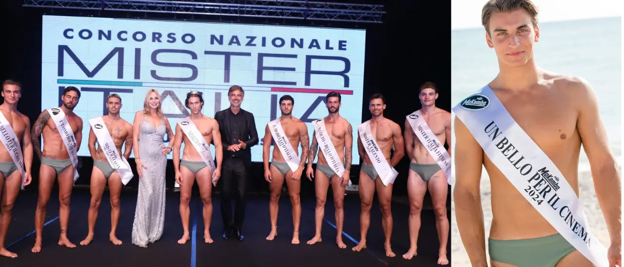 Mister Italia 2024, il cosentino Davide Mandarino è il nuovo \"Bello per il cinema\"