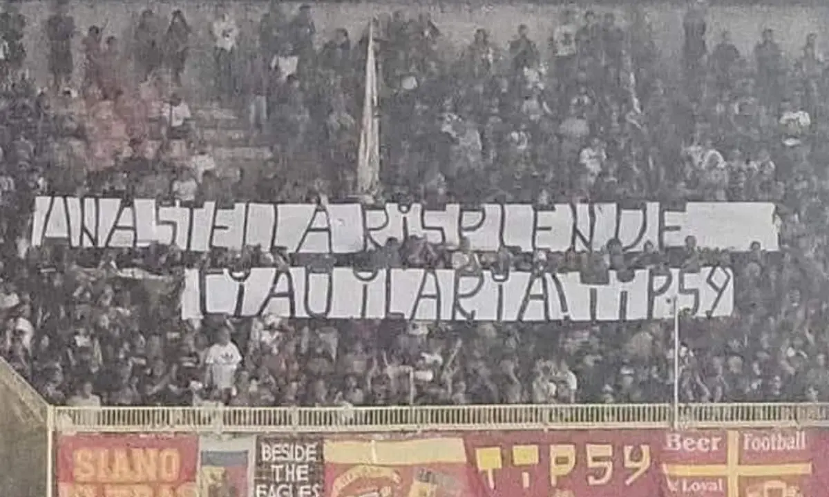 Anche i tifosi del Catanzaro ricordano Ilaria Mirabelli