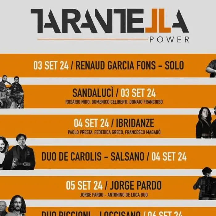 XX edizione del “Tarantella Power”, al via laboratori, sessioni di musica e i primi concerti
