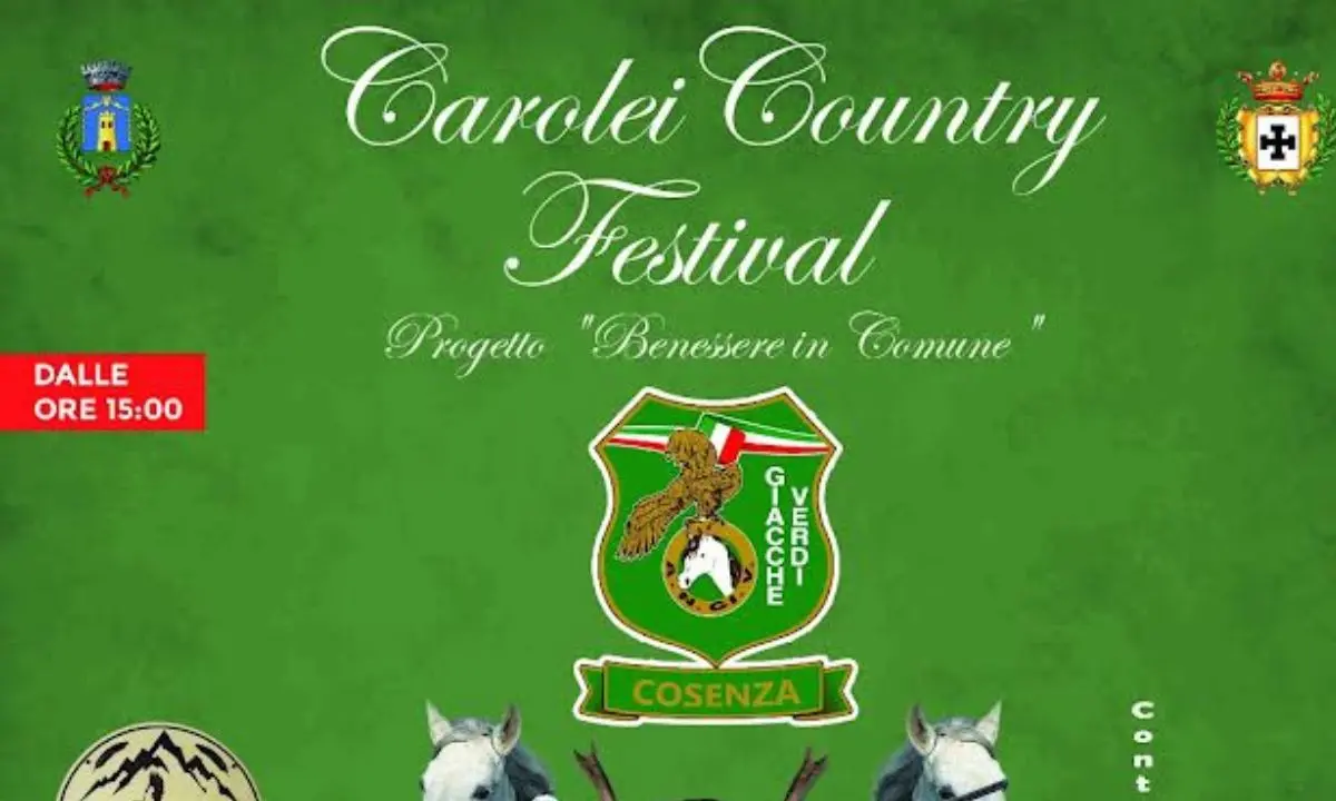 \"Country festival\" a Carolei per promuovere la cultura ecologica