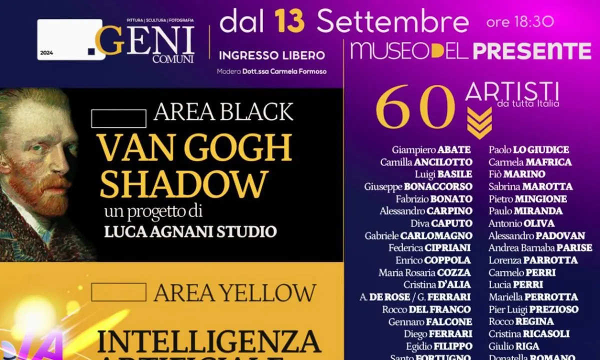XI edizione di GENI COMUNI al Museo del Presente: arte, innovazione e solidarietà