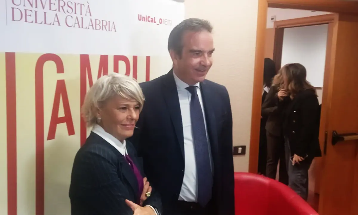 Unical, \"prima campanella\" anche per Franca Melfi. Occhiuto: «Il nuovo ospedale si farà qui»