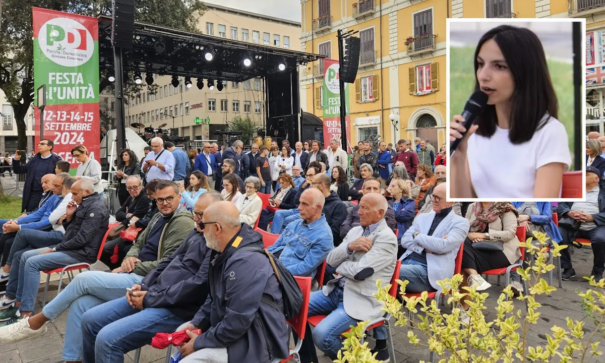 Caligiuri traccia il bilancio della Festa de l'Unità del Pd di Cosenza: «Grande partecipazione»