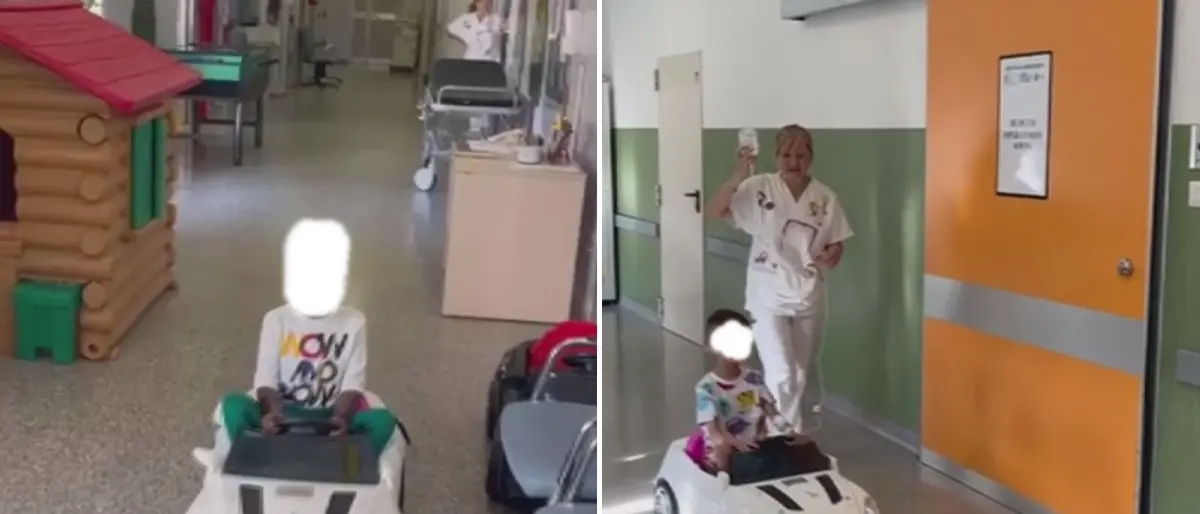 Al reparto di chirurgia pediatrica dell'Annunziata arrivano le minicar per i piccoli pazienti