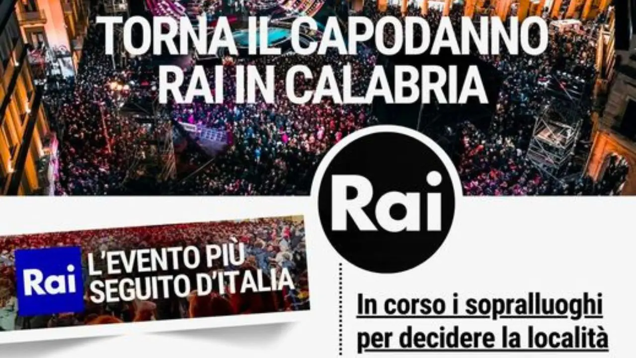Concerto Capodanno Rai in Calabria, firmato il contratto: Regione in cerca della nuova location