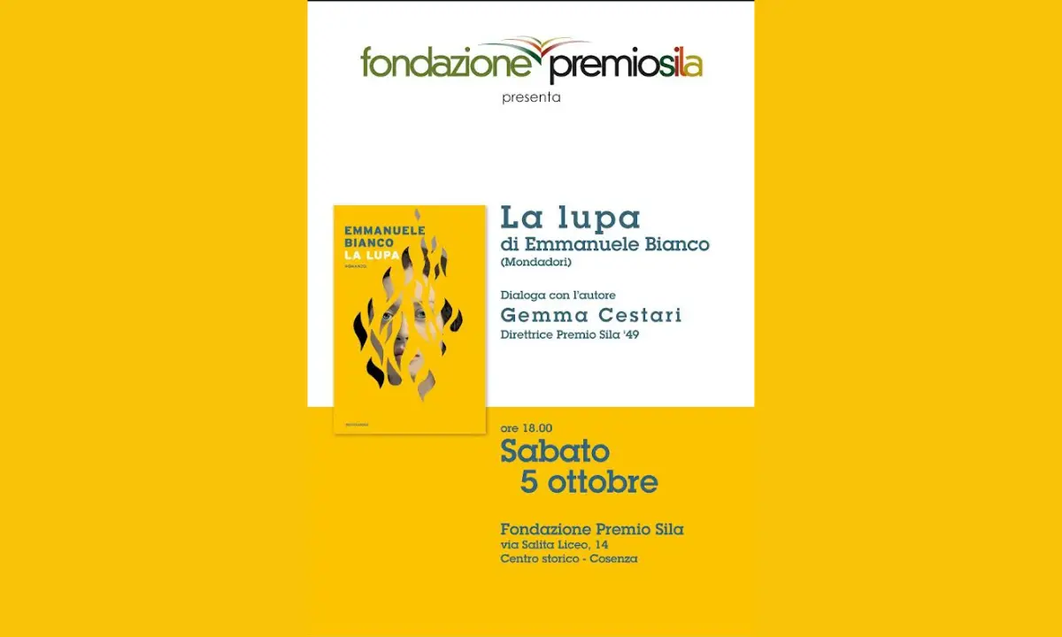 Premio Sila, riparte il viaggio da \"La Lupa\" di Emanuele Bianco
