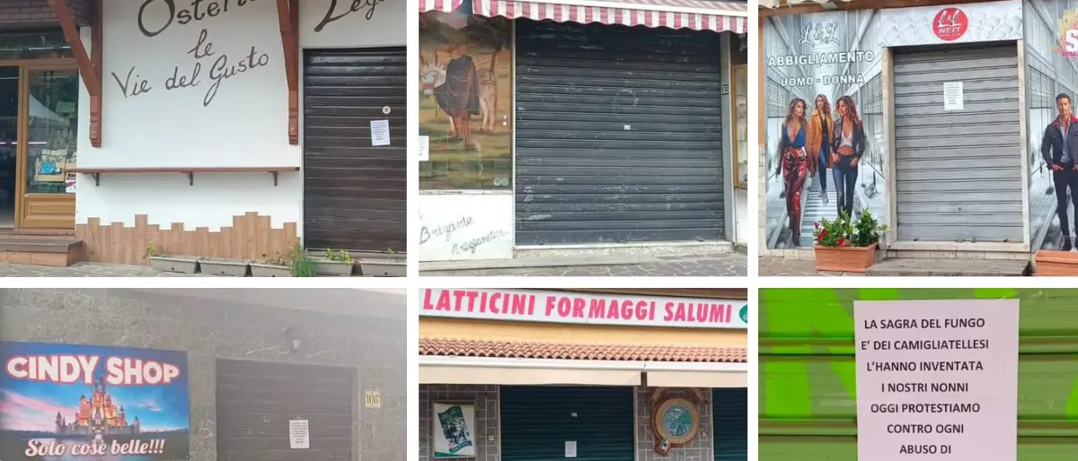 Una Sagra del Fungo al \"veleno\". Niente vendite davanti alle botteghe, commercianti furibondi