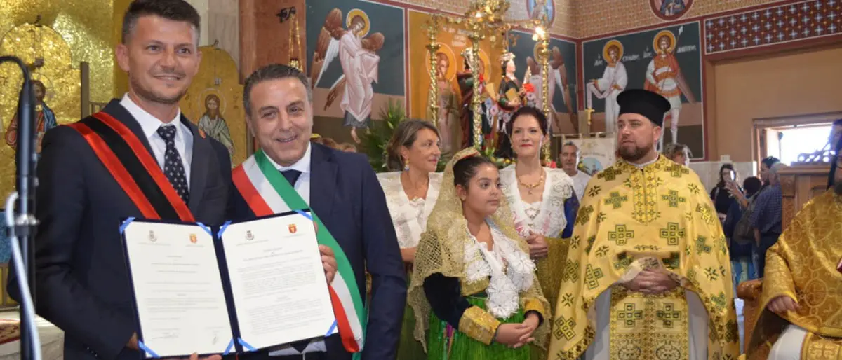 San Cosmo Albanese, celebrato il gemellaggio con Mirdizia