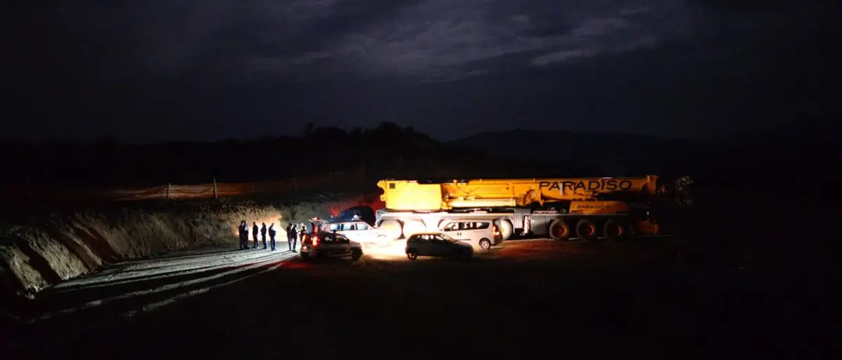 Acri in presidio contro l’eolico, i cittadini difendono il territorio