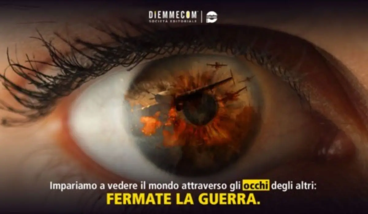\"Fermate la guerra\", parte la nuova campagna targata Diemmecom