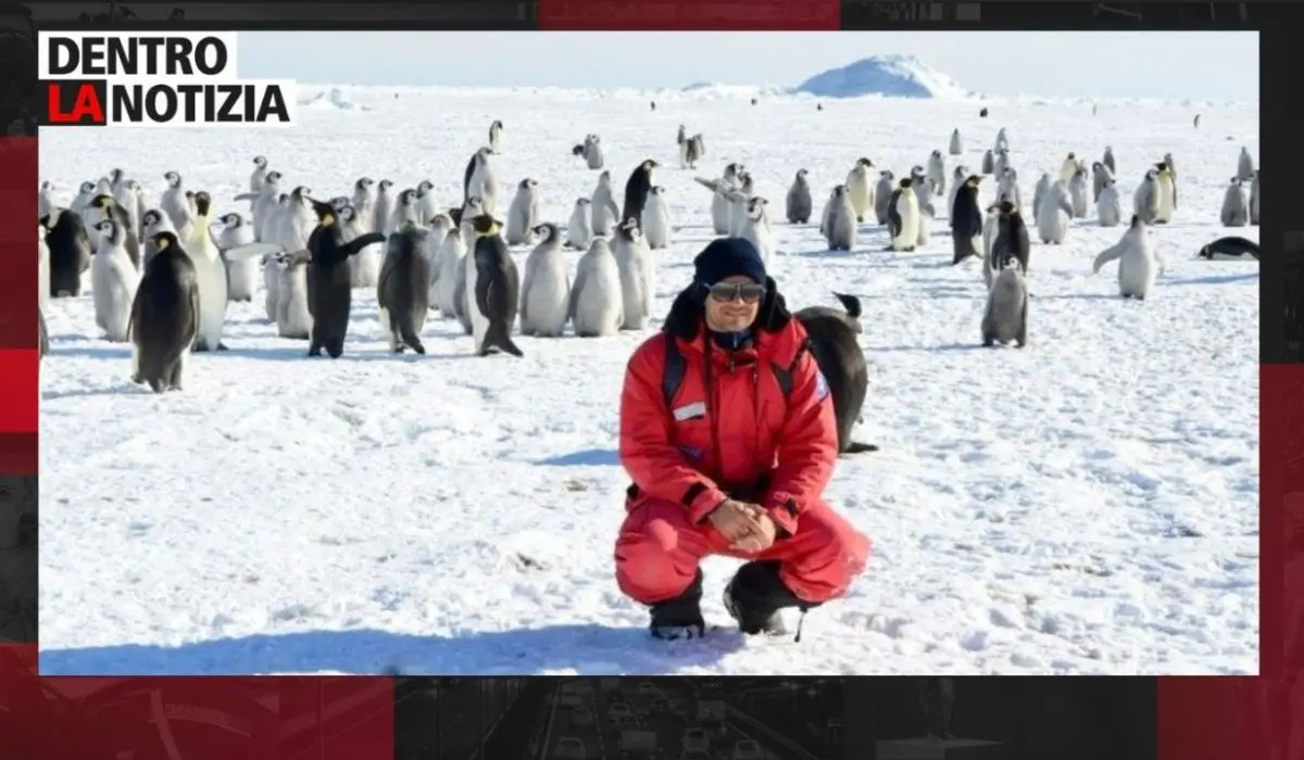 A Dentro La Notizia la storia di Francesco Pellegrino, un calabrese in Antartide