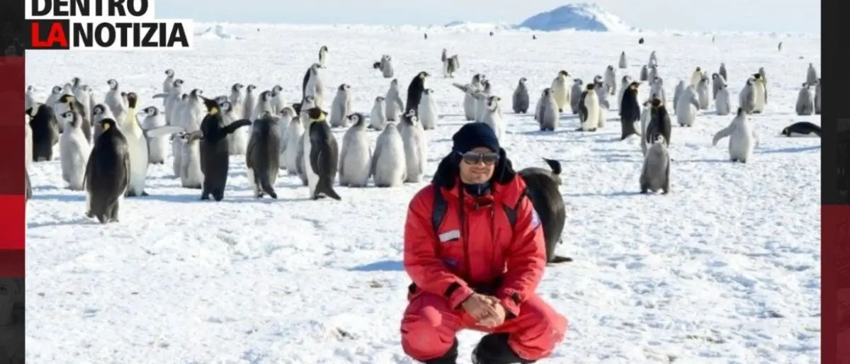 A Dentro La Notizia la storia di Francesco Pellegrino, un calabrese in Antartide