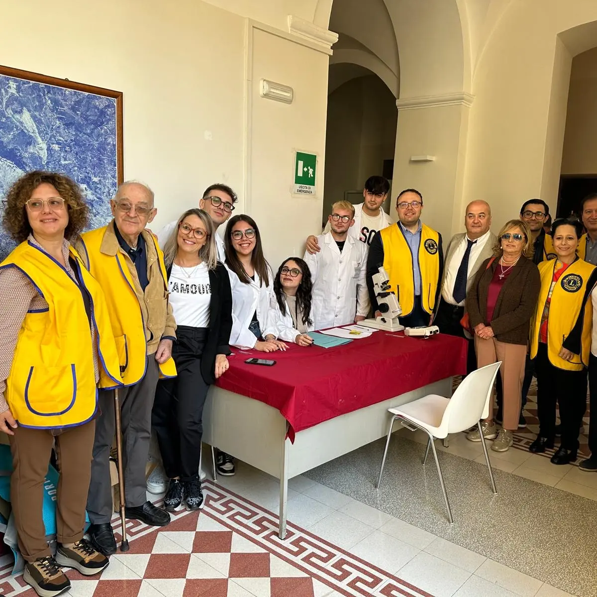 Screening gratis della vista a Castrovillari: protagonisti gli studenti del “Da Vinci”