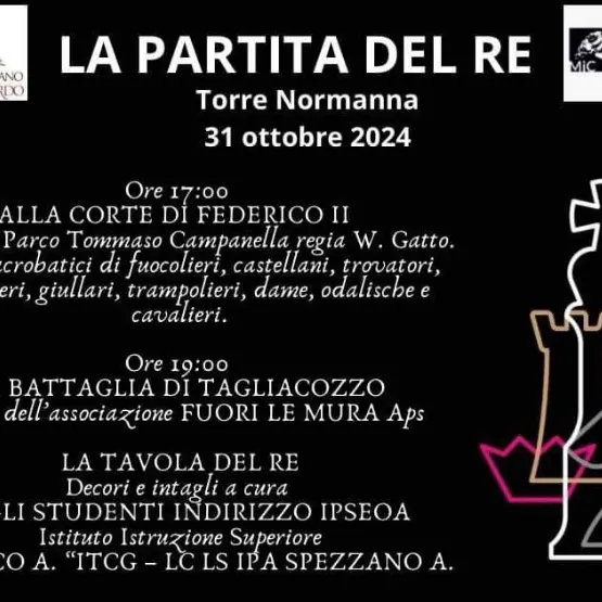 La Partita del Re 2024 a San Marco Argentano: spettacoli medievali e rievocazioni storiche
