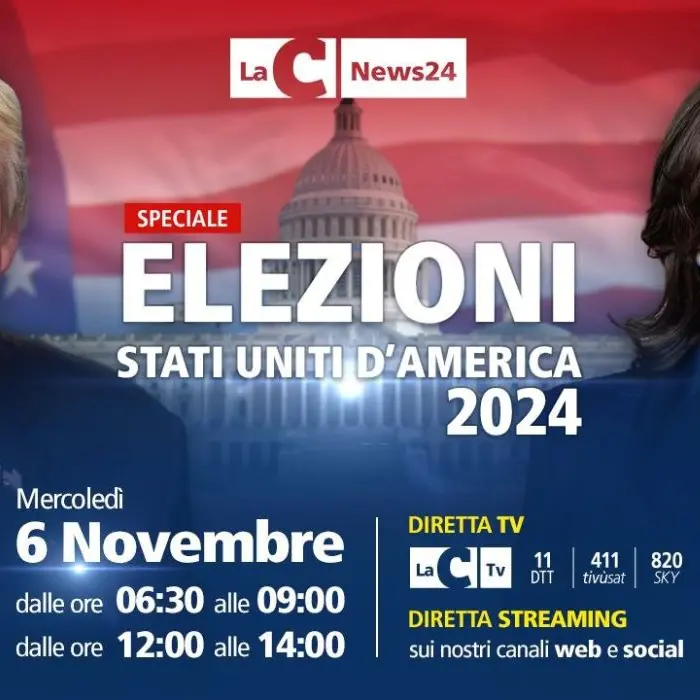 Elezioni USA in diretta su LaC, ecco lo speciale sulle Presidenziali