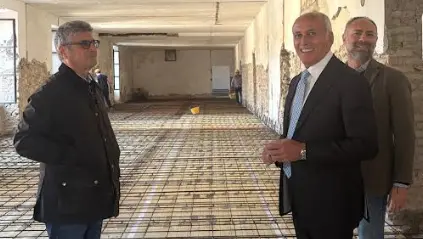 Cosenza, il sindaco sui cantieri del complesso San Domenico