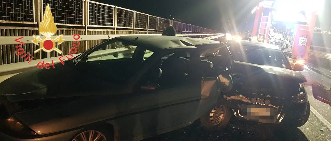 Incidente sulla Tangenziale Ovest di Catanzaro, cinque feriti