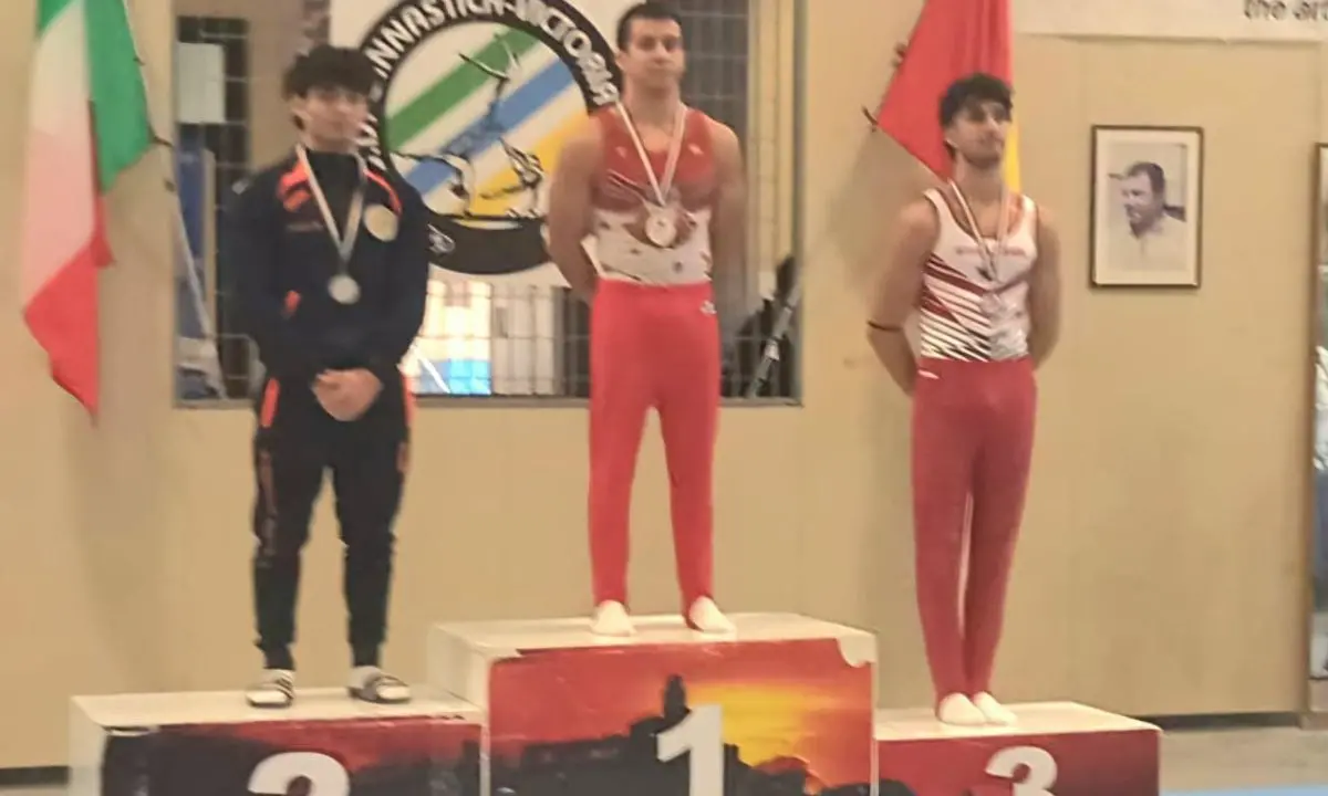Paolo Miceli porta Cosenza nell'olimpo della ginnastica artistica