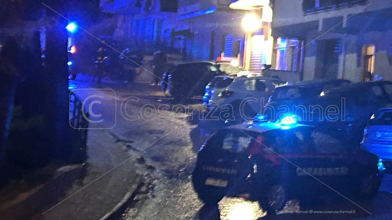 Acri, colpi di arma da fuoco esplosi in località Cappuccini
