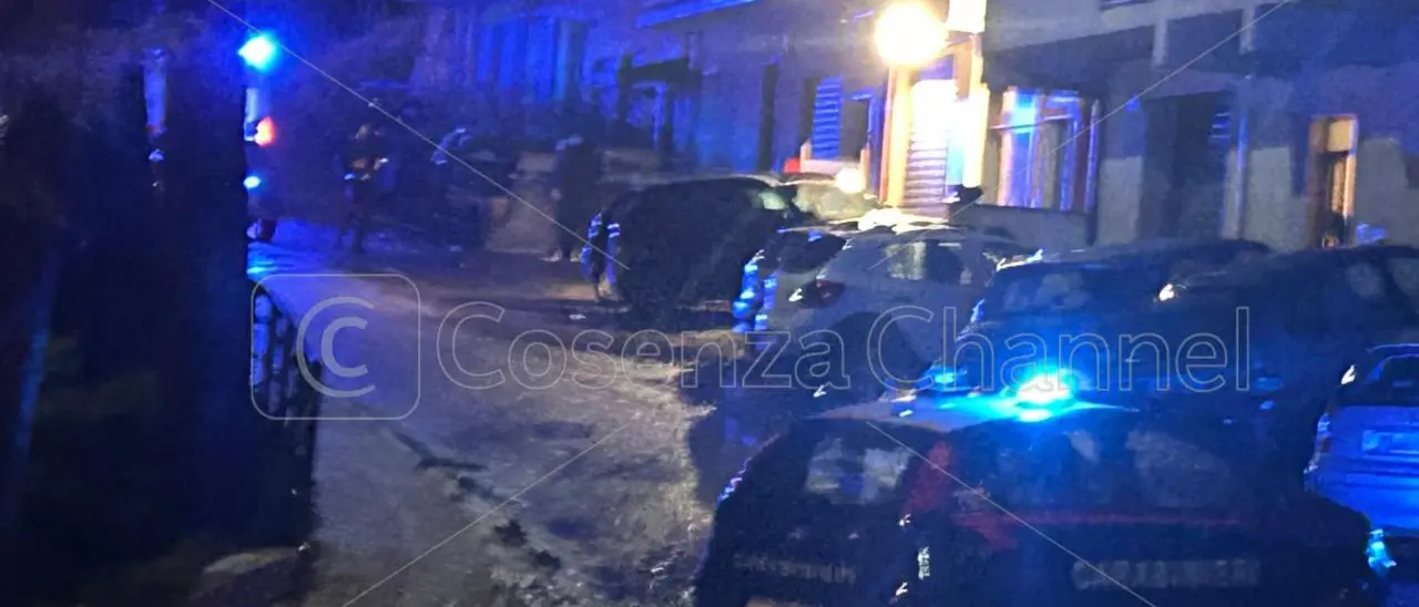 Acri, colpi di arma da fuoco esplosi in località Cappuccini