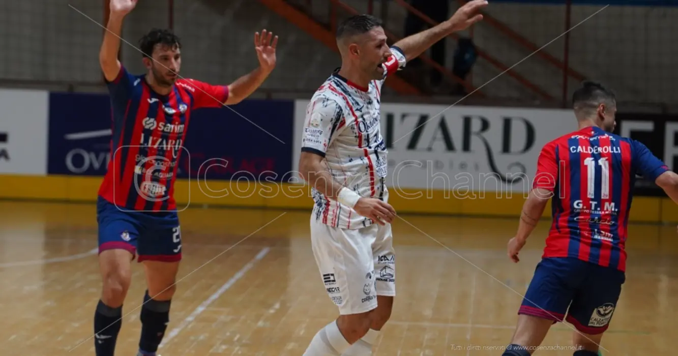 Calcio a 5, Pirossigeno sconfitta ancora: la Feldi Eboli passa 4-1