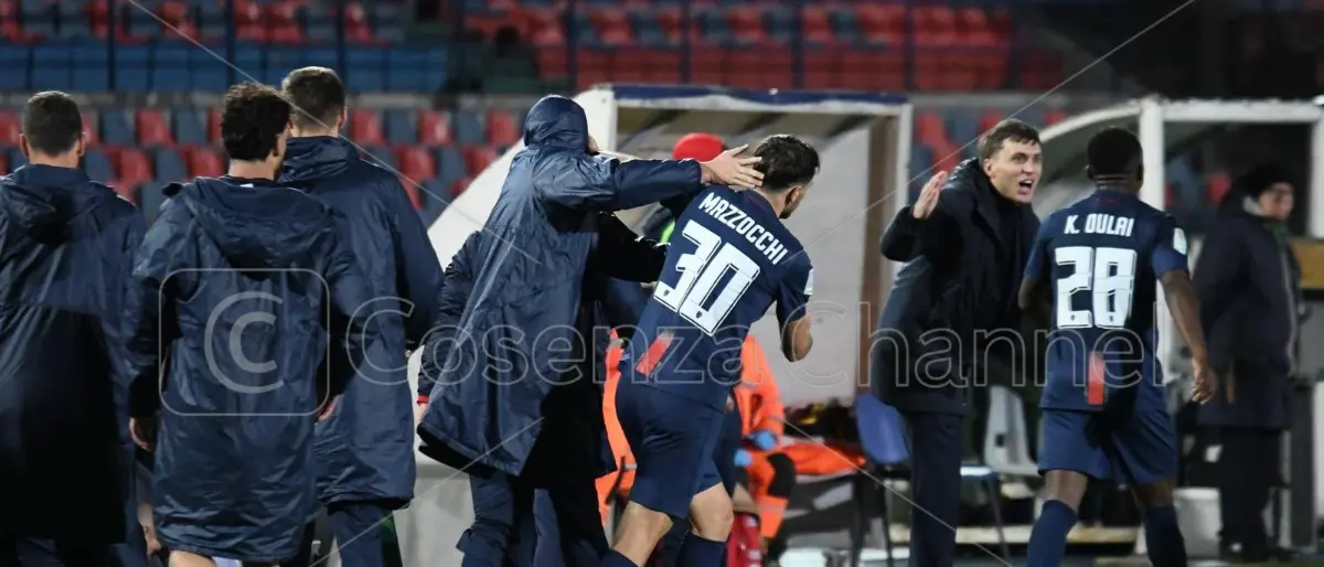 Cosenza, terzo pareggio di fila in casa: l'ultima volta accadde nel 2020/21